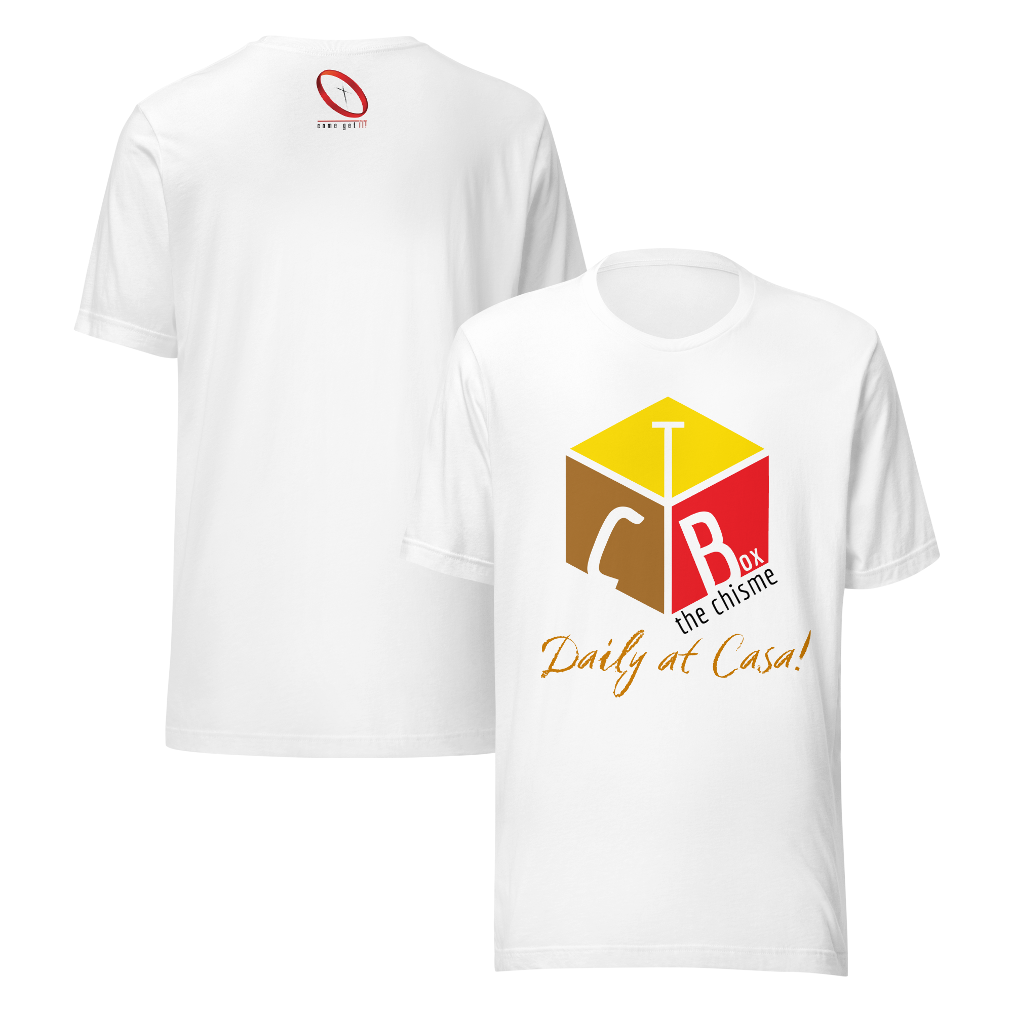“The Chisme Box” ~ Unisex T-Shirt - Image 3
