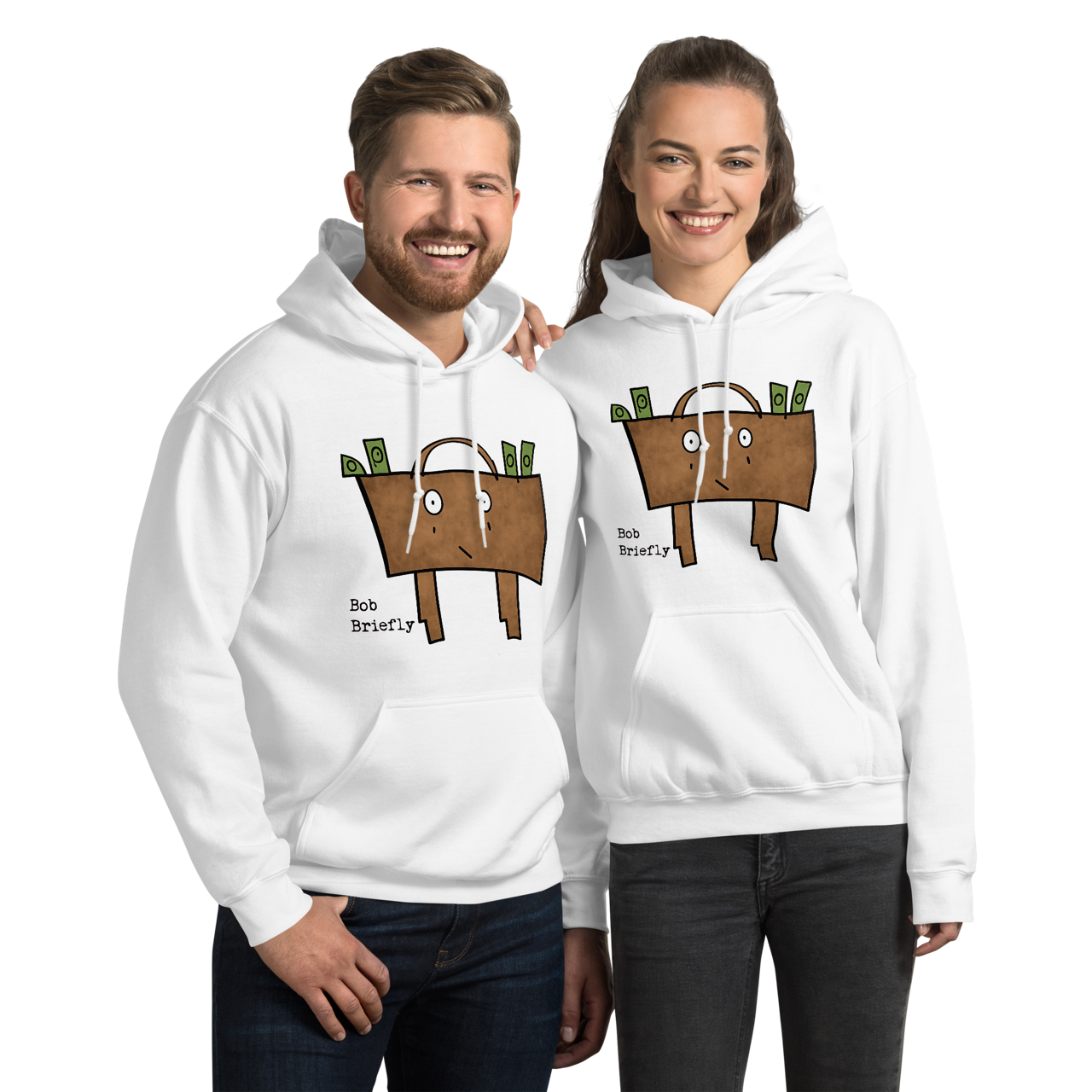 “Bob Briefly” ~ Unisex Hoodie - Image 1