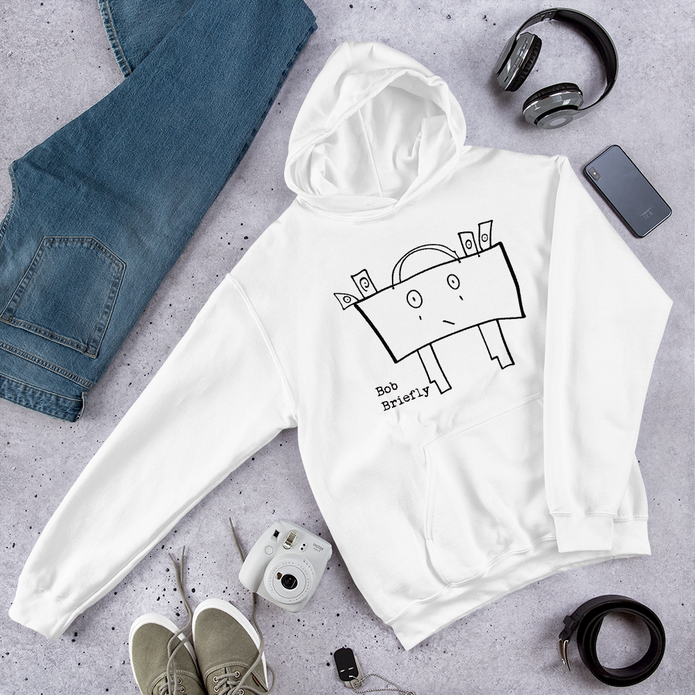 “Bob Briefly” ~ Unisex Hoodie - Image 2