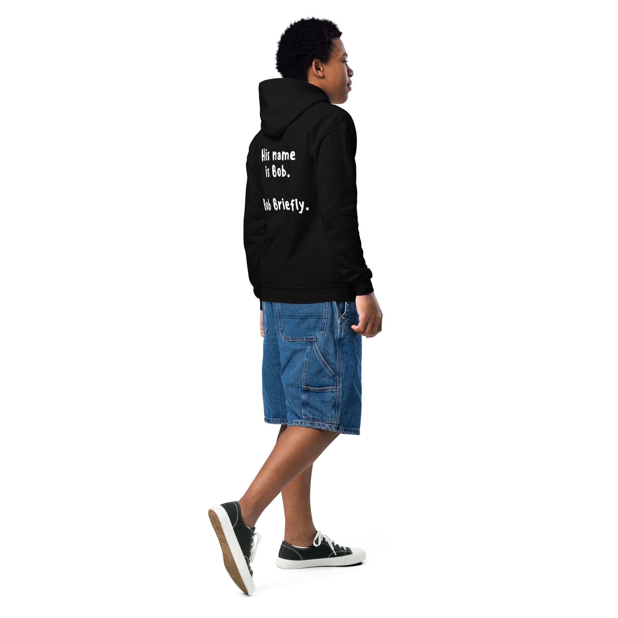 “Bob Briefly” ~ Kids Hoodie - Image 5
