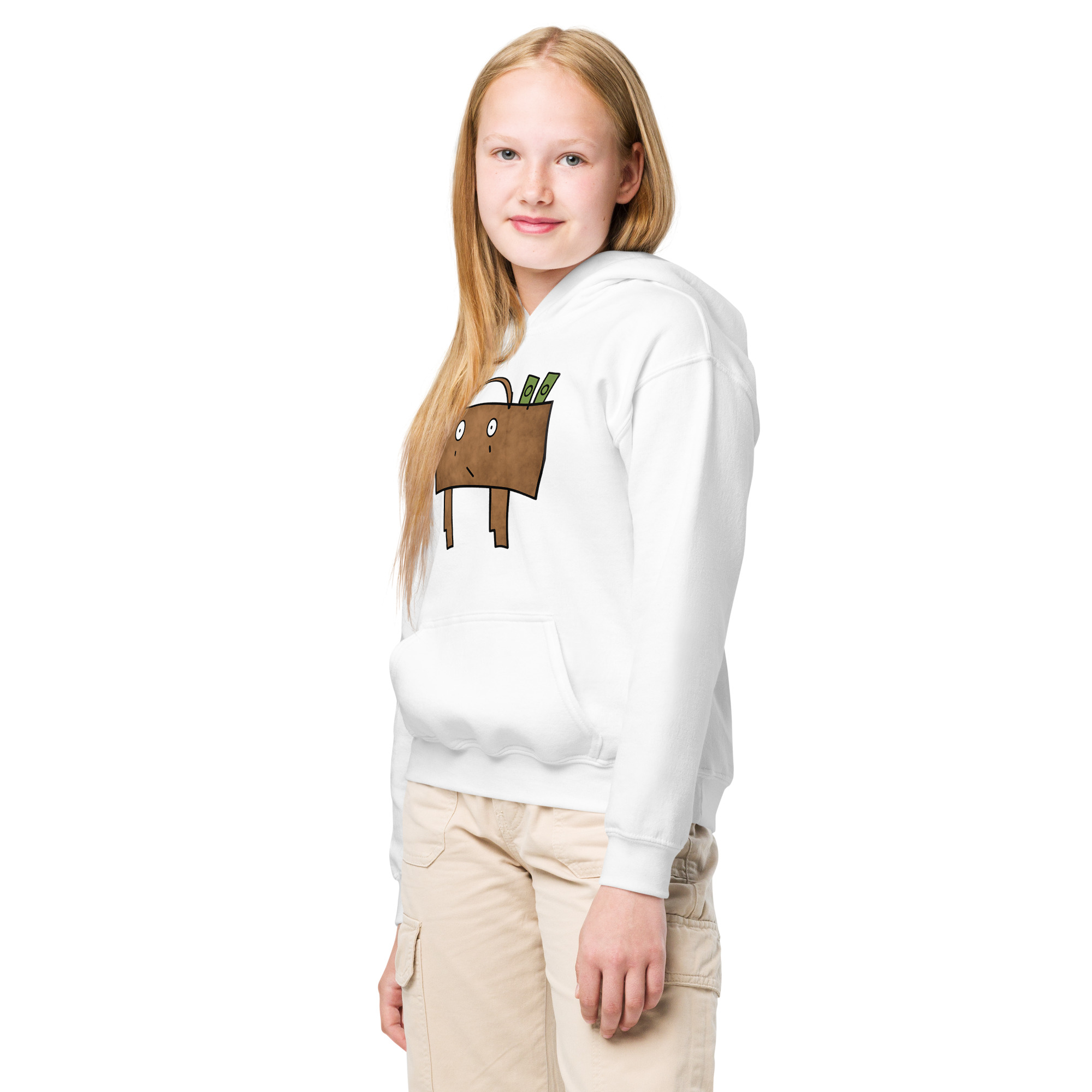 “Bob Briefly” ~ Kids Hoodie - Image 2